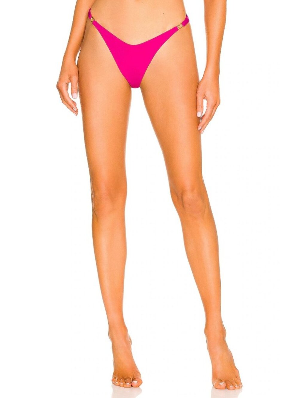 L*Space Ziggy Bitsy Bikini Bottom in Bougainvillea New Womens Swimsuit